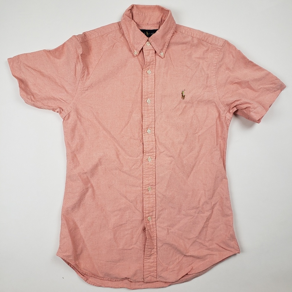Ralph lauren slim fit button short sleeve